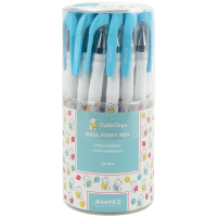 Ручка кулькова Axent Cute dogs, синя (AB1049-40-A) Diawest