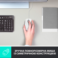 Мышка Logitech M100 USB White (910-006764) Diawest