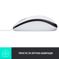 Мышка Logitech M100 USB White (910-006764) Diawest