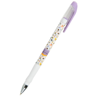 Ручка кулькова Axent Flowers, синя (AB1049-39-A) Diawest