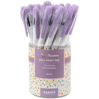 Ручка кулькова Axent Flowers, синя (AB1049-39-A) Diawest