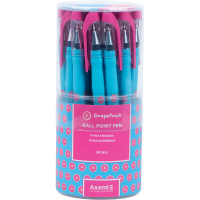 Ручка кулькова Axent Grapefruit, синя (AB1049-21-A) Diawest