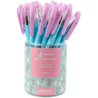Ручка кулькова Axent Rabbits, синя (AB1049-30-A) Diawest
