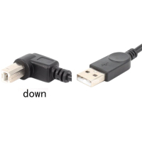 Кабель для принтера USB 2.0 AM/BM 1.0m 90 down Value (S0670) Diawest