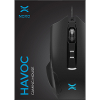 Мышка Noxo Havoc Gaming mouse USB Black (4770070881934) Diawest