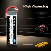 Аккумулятор для дрона HRB Lipo 3s 11.1V 4000mAh 60C Battery (Weight under 300g) (HR-4000MAH-3S-60C) Diawest