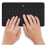 Клавіатура Logitech Keys-To-Go для iPhone iPad Apple TV UA Black (920-006710) Diawest