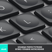 Клавиатура Logitech MX Keys Mini Wireless Illuminated UA Graphite (920-010498) Diawest