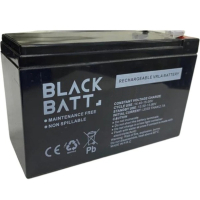 Батарея до ДБЖ BLACKBATT BB 12V 7.2Ah AGM (12V/7.2Ah AGM) Diawest