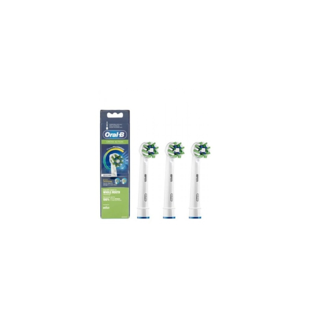 Насадка для зубной щетки Oral-B Cross Action EB50RB CleanMaximiser (3) Diawest