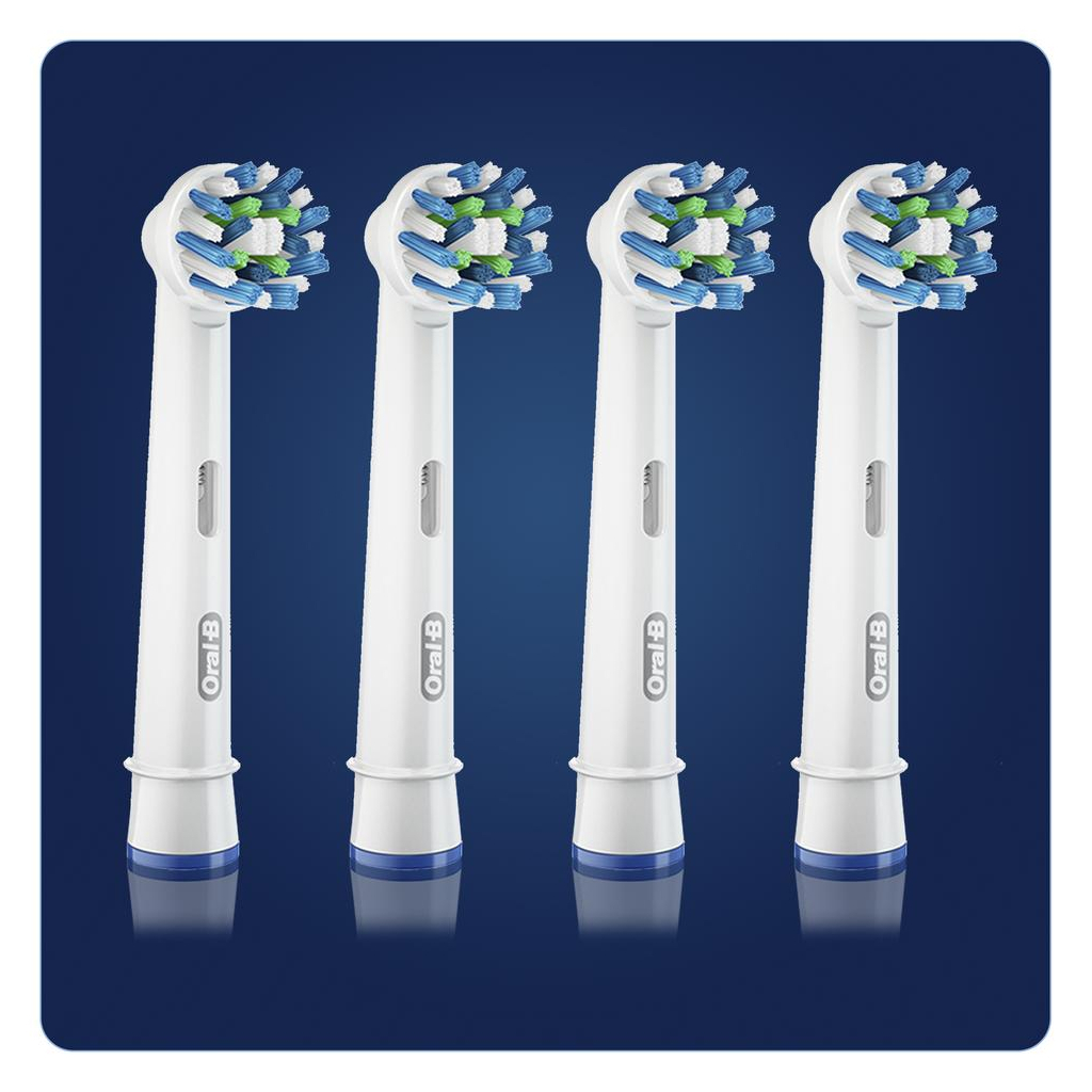 Насадка для зубної щітки Oral-B Cross Action EB50RB CleanMaximiser (4) Diawest
