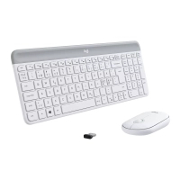 Комплект Logitech MK470 Slim Wireless UA Off-White (920-009205) Diawest