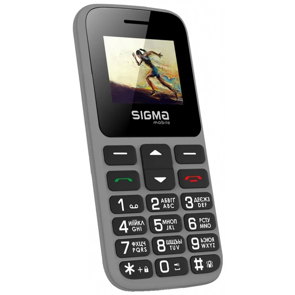 Мобільний телефон Sigma Comfort 50 HIT2020 Grey (4827798120927) Diawest