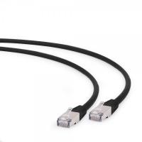 Патч-корд 0.25м Cablexpert (PP6A-LSZHCU-BK-0.25M) Diawest