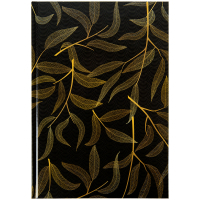 Книга записна Axent Waves А4, 96 аркушів, клітинка, чорна (8422-561-A) Diawest