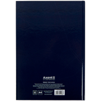 Книга записная Axent Wisdom А4, 96 листов, клетка, темно-синяя (8422-553-A) Diawest