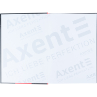 Книга записна Axent Colors А4, 80 аркушів, клітинка, червона (8421-08-A) Diawest