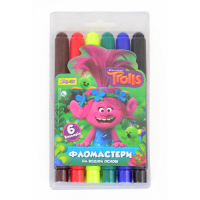 Фломастеры 1 вересня Jumbo Trolls Dream, 6 цветов (650340) Diawest