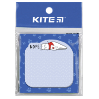 Папір для нотаток Kite з клейким шаром Nope cat 70х70 мм, 50 аркушів (K22-298-1) Diawest