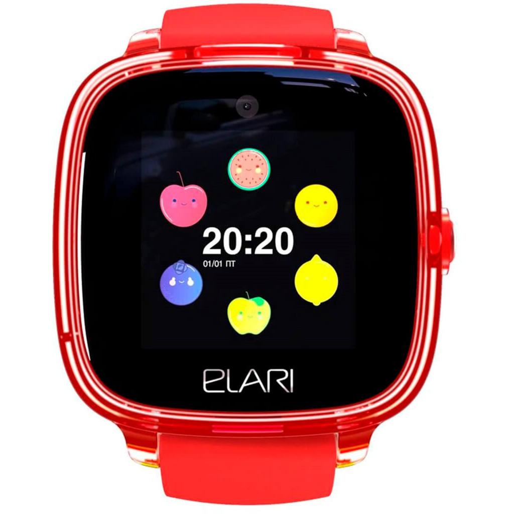 Смарт-часы Elari KidPhone Fresh Red с GPS-трекером (KP-F/Red) Diawest