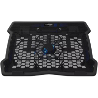 Подставка для ноутбука Canyon NS02, 10-15.6 laptop, single fan with 2x2.0 USB hub (CNE-HNS02) Diawest