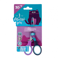 Ножиці Yes Kittycon 13см, з принтом на лезі (480412) Diawest