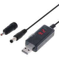 Кабель живлення USB 5V to DC 9V/12V 5.5*2.1/3,5*1,35 mm Dynamode (KWS-912V) Diawest