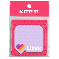 Папір для нотаток Kite з клейким шаром Likee 70х70 мм, 50 аркушів (LK22-298) Diawest