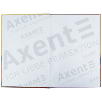 Книга записная Axent Waves А4, 96 листов, клеточка, бронзовая (8422-563-A) Diawest