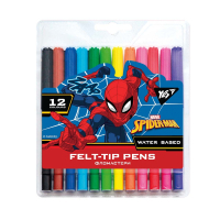 Фломастеры Yes Marvel.Spiderman, 12 цветов (650478) Diawest