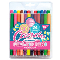 Фломастеры Yes Sweet Cream, 24 цветов (650507) Diawest