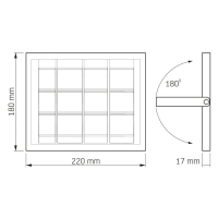 Прожектор Videx LED 500Lm 5000K (VLE-FSO3-205) Diawest