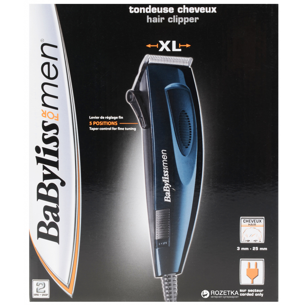 Машинка для стрижки Babyliss E695E Diawest