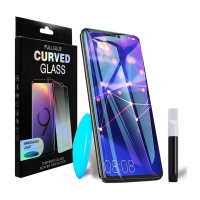 Стекло защитное PowerPlant OnePlus 7T Pro (liquid glue + UF-lamp) (GL607914) Diawest