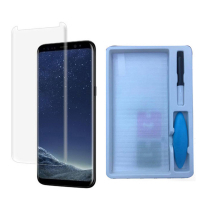 Стекло защитное PowerPlant Samsung Galaxy Note 10 (liquid glue + UF-lamp) (GL607693) Diawest