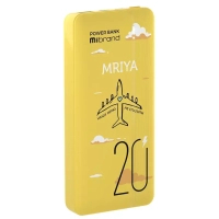 Батарея універсальна Mibrand 20000 mAh Mriya Yellow (8592112011897) Diawest