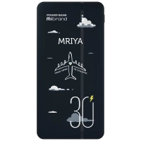 Батарея універсальна Mibrand 30000 mAh Mriya Black (8592112021902) Diawest