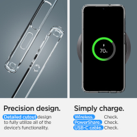 Чохол до моб. телефона Spigen Samsung Galaxy S23+ Crystal Flex, Crystal Clear (ACS05692) Diawest