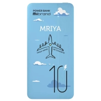 Батарея універсальна Mibrand 10000 mAh Mriya Blue (8592112002000) Diawest