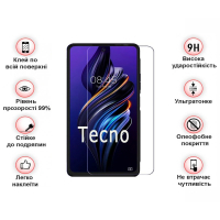 Стекло защитное BeCover Tecno POVA Neo 2 (LG6n) 3D Crystal Clear Glass (708551) Diawest