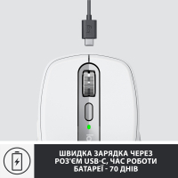 Мышка Logitech MX Anywhere 3 Performance for Business Wireless Pale Grey (910-006216) Diawest