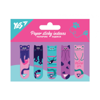 Стікер-закладка Yes Kittycon 50x15мм, 5x20 шт (170307) Diawest