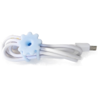 Тримач для кабелю Extradigital CC-973 Cable Clips, Blue (KBC1805) Diawest