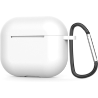 Чохол BeCover Silicon для Apple AirPods (3nd Gen) White (707184) Diawest