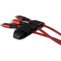 Тримач для кабелю Extradigital CC-967 Cable Clips, Black (KBC1806) Diawest