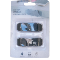 Держатель для кабеля Extradigital CC-967 Cable Clips, Black (KBC1806) Diawest