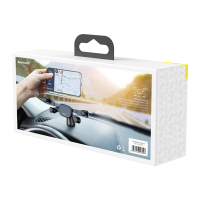 Универсальный автодержатель Baseus Horizontal Screen Gravity Vehicle-mounted Holder Black (SUYL-HP01) Diawest