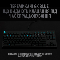 Клавіатура Logitech G PRO Mechanical Gaming USB Black (920-009392) Diawest