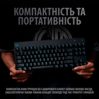 Клавіатура Logitech G PRO Mechanical Gaming USB Black (920-009392) Diawest
