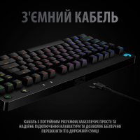 Клавіатура Logitech G PRO Mechanical Gaming USB Black (920-009392) Diawest